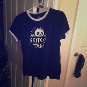 Sketchy Tank tee