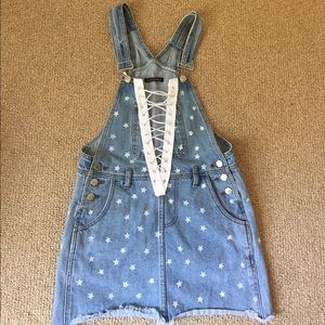 LF look alike overall dress
