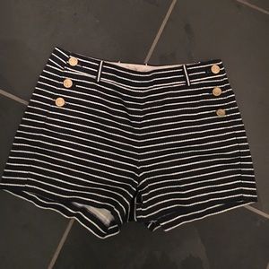 JCrew Striped Anchor Shorts