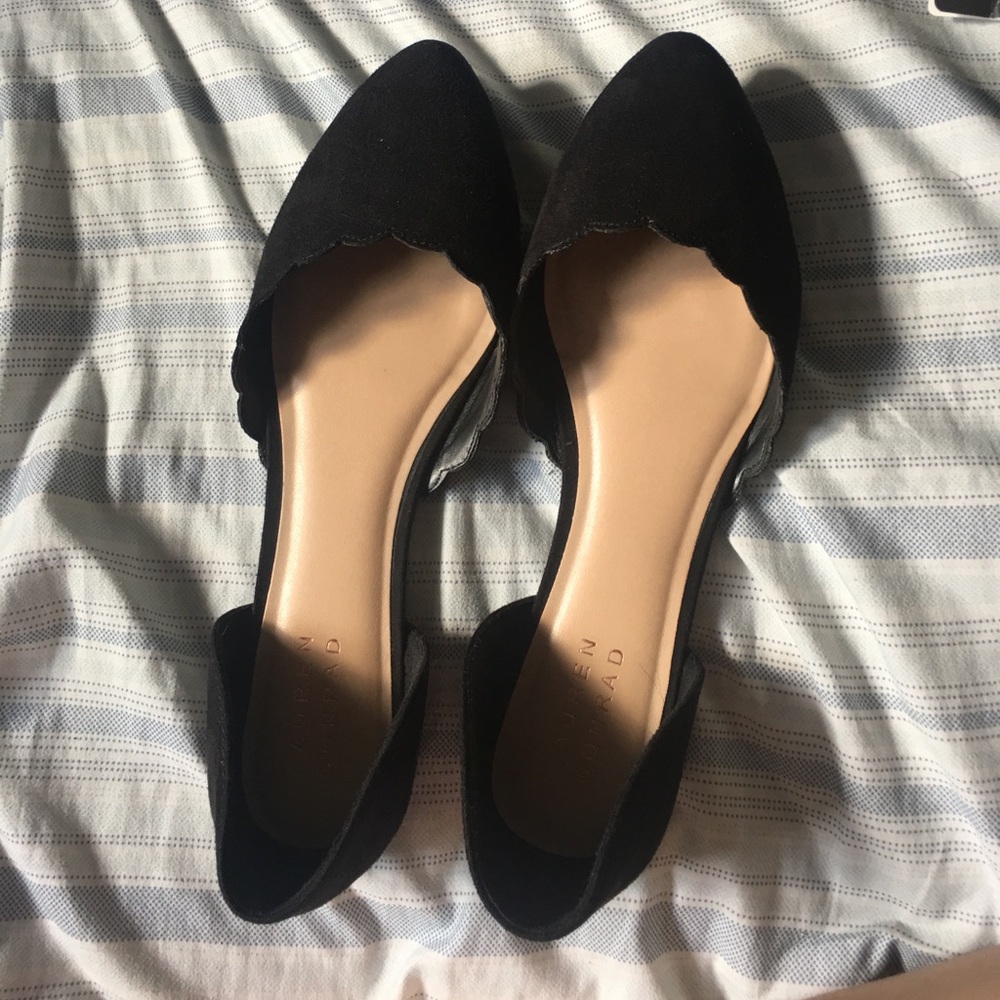 Black flats