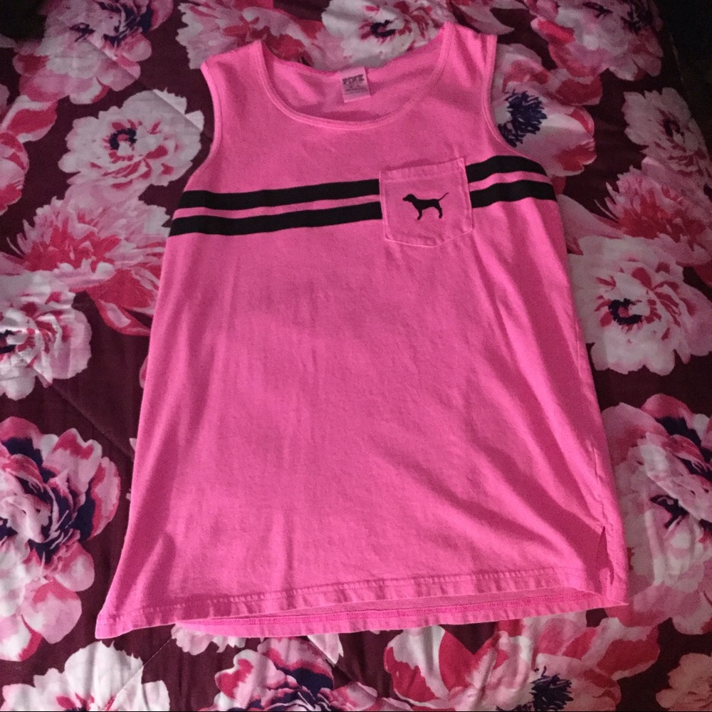 Victoria secret pink tank top