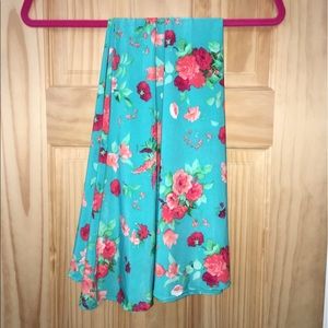 LulaRoe Azure floral skirt