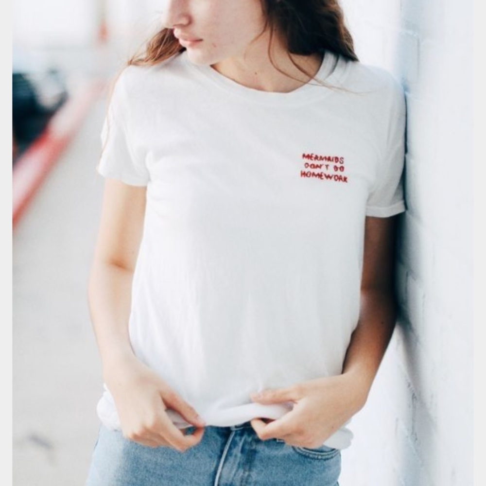 Brandy Melville mermaids don't do homework