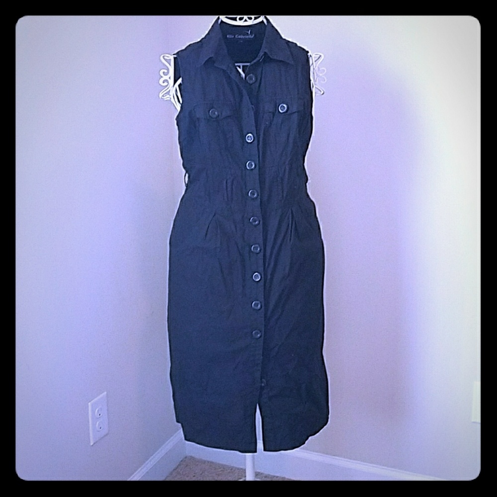Mlle Gabruelle Collared Shirtdress