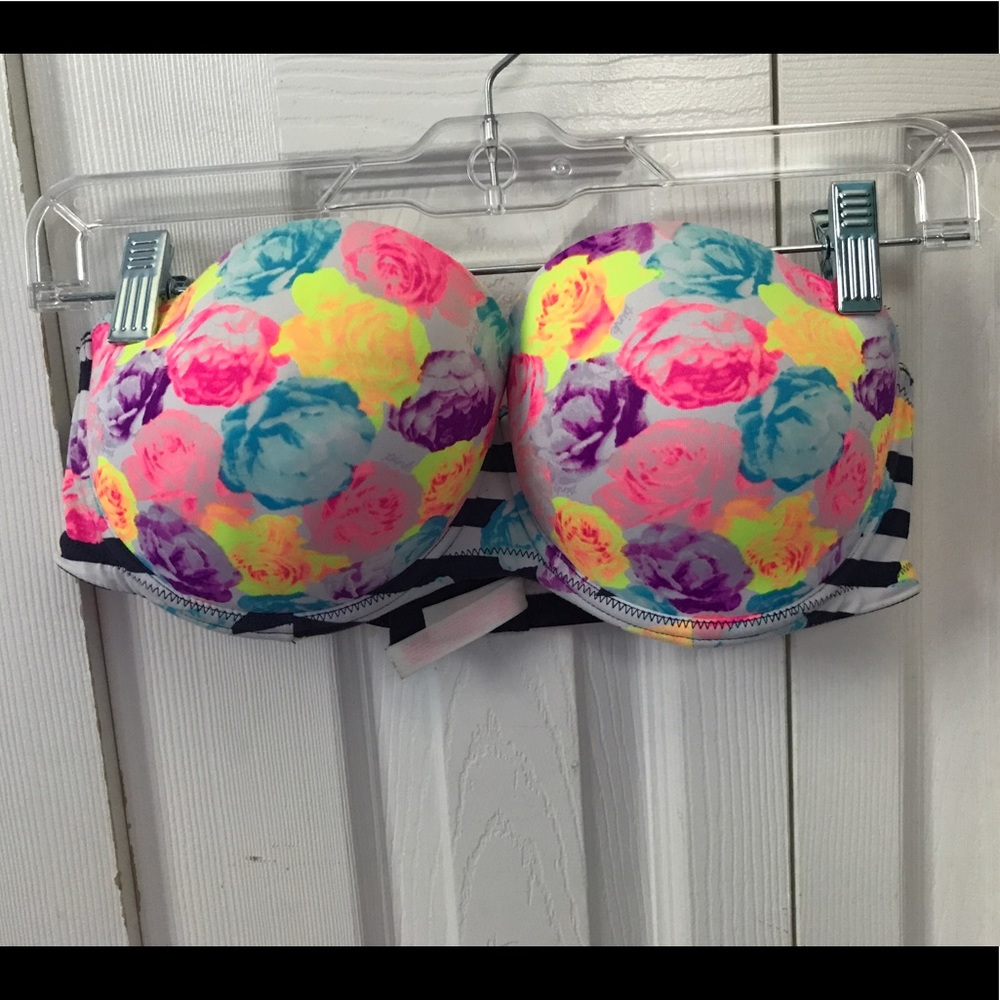PINK Pushup Strapless Bra