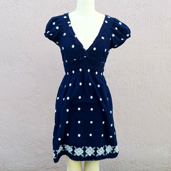 Vintage Blue Dress Cute