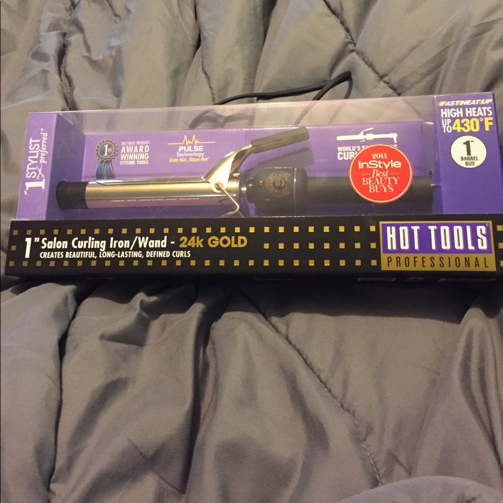 Hot tools 1" curling iron