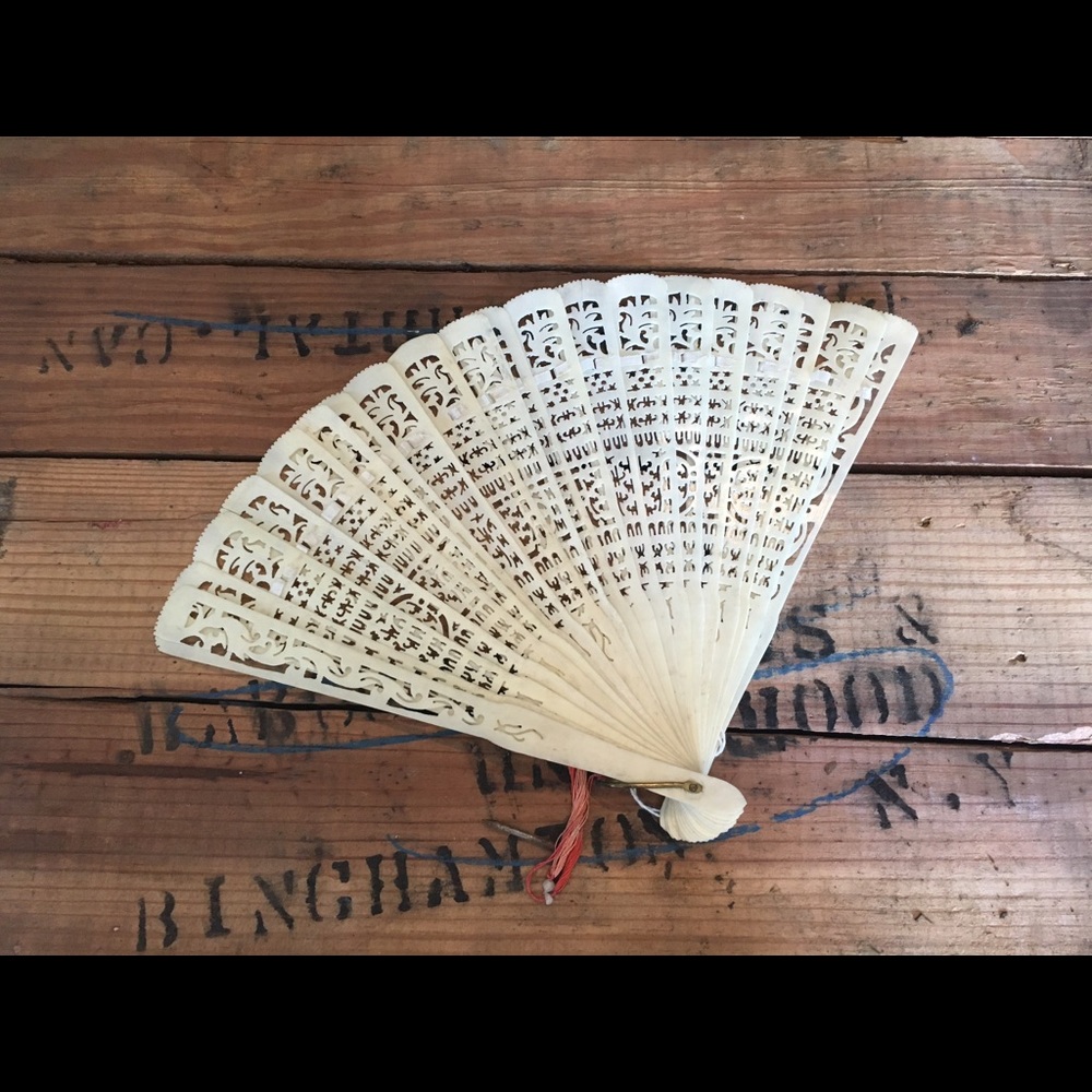 Antique Chinese Fan