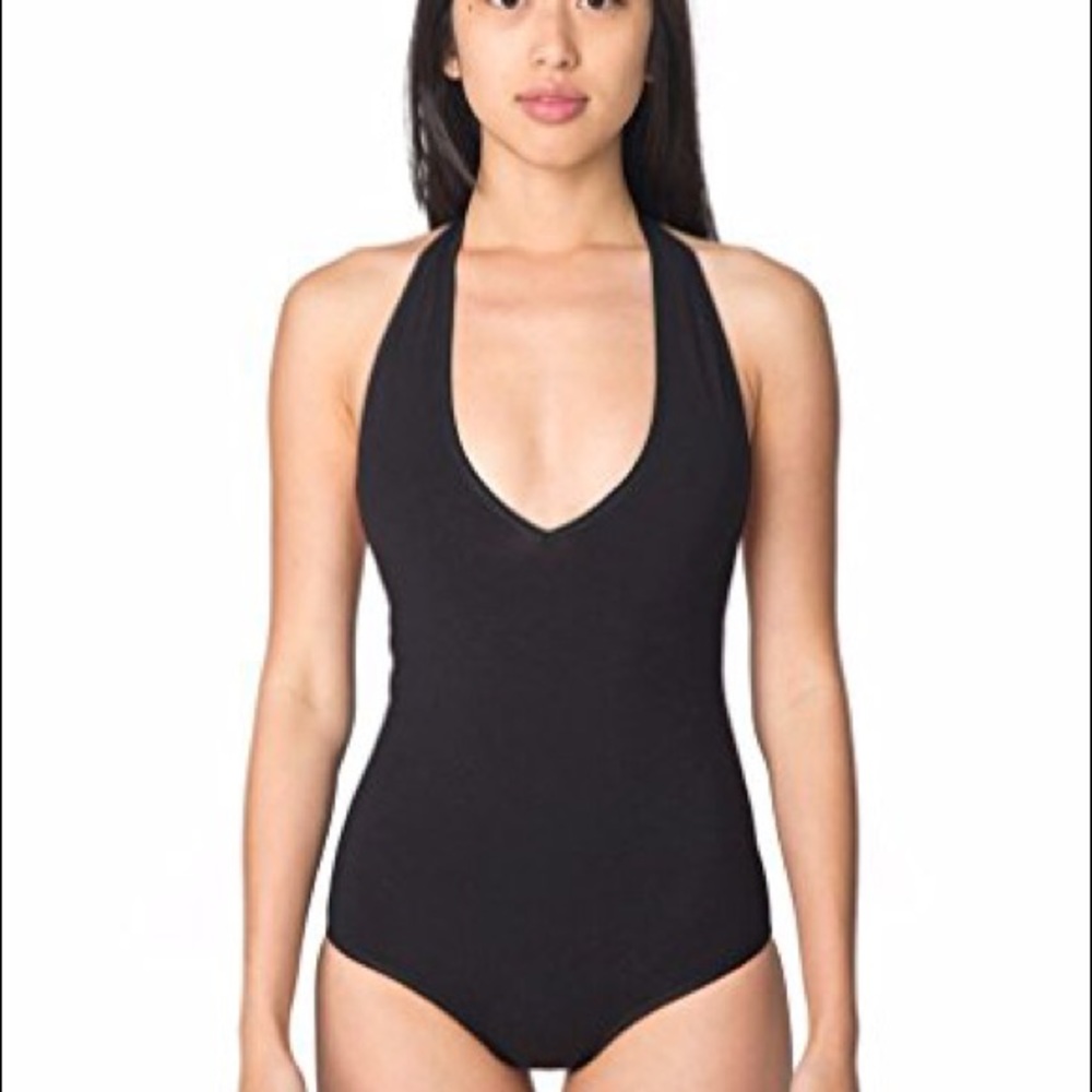American Apparel One Piece Bodysuit in maroon