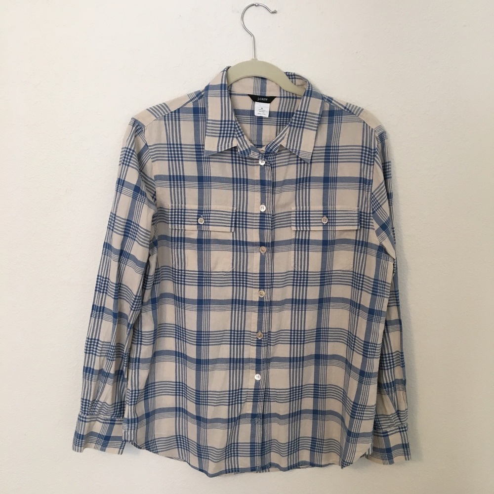 J Crew Plaid Shirt