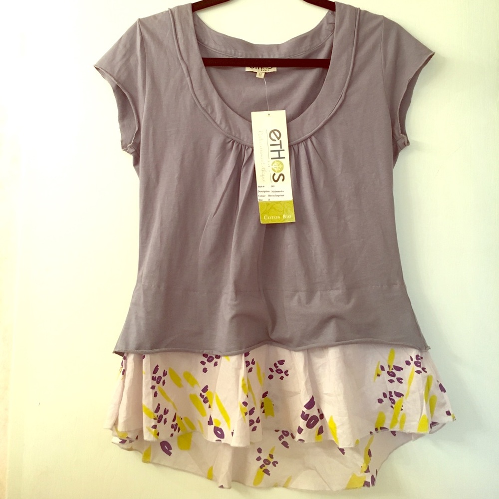 🆕 Organic Fair Trade ethos PARIS Top