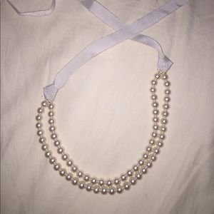 J. Crew pearl statement necklace