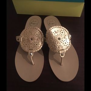 Jack. Rogers 'Georgica' Leather Sandal