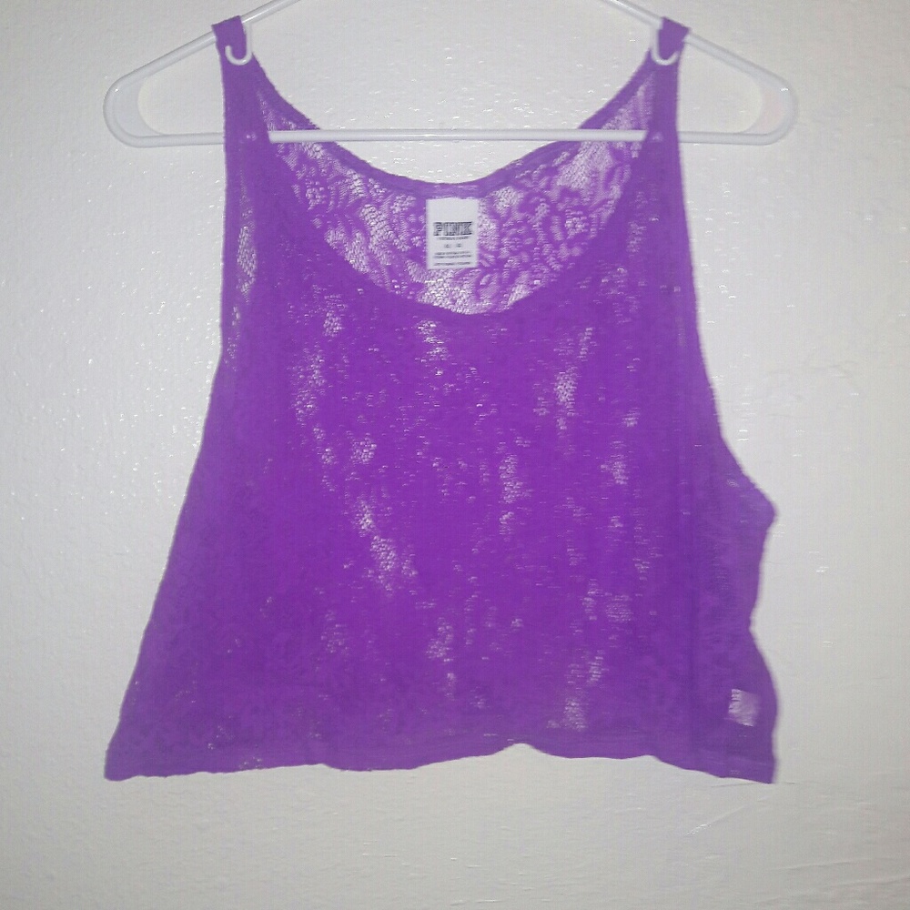 Pink Victoria Secret tank top