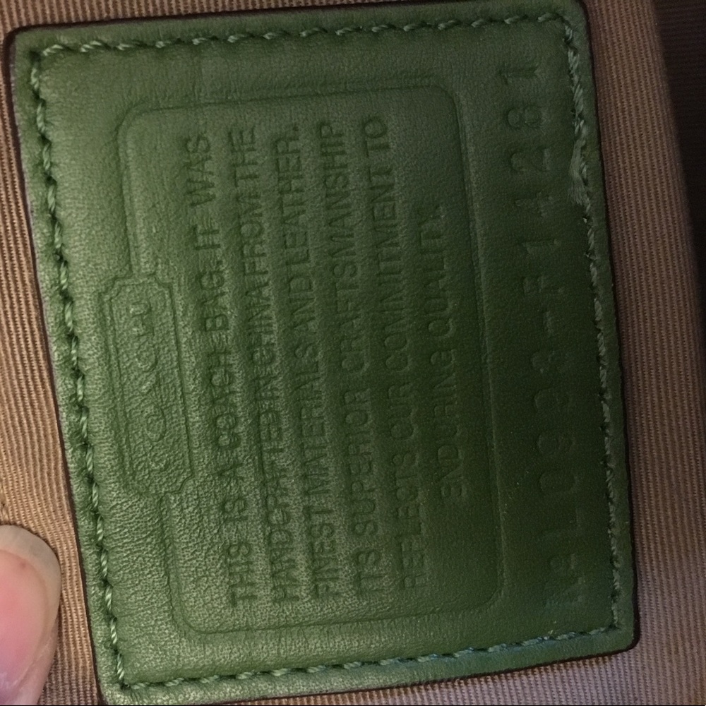 Authentic Coach Purse - Picture 3 of 4