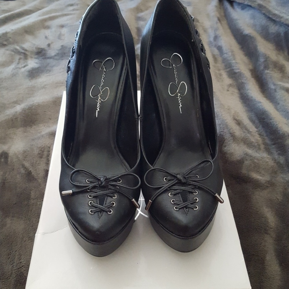 Black heels