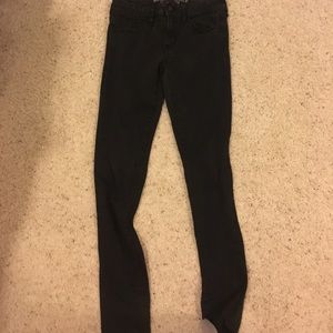 Black super stretch jeggings