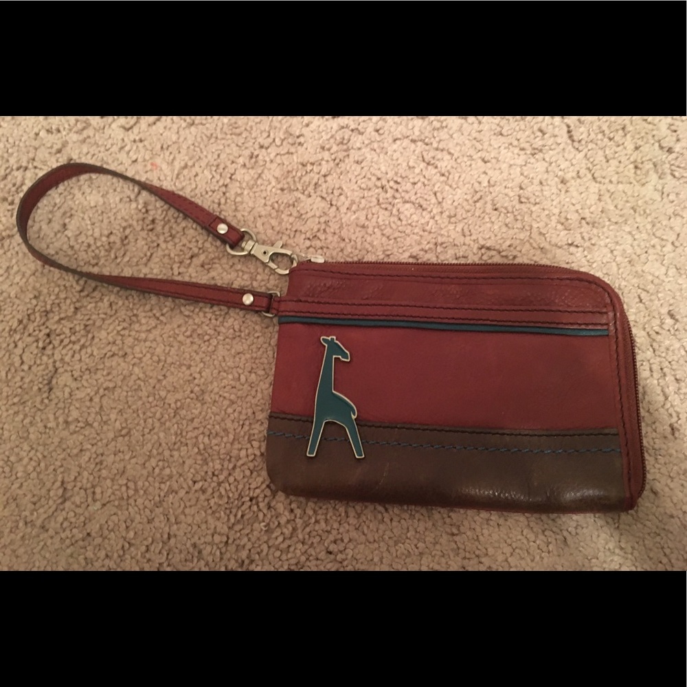 Fossil Giraffe Wristlet/Wallet 👛
