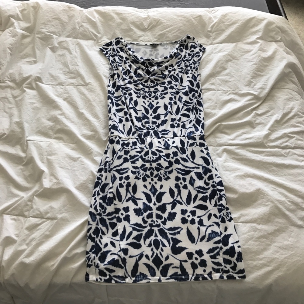 Ann Taylor cowl neck dress