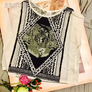 Sheer LION 🦁 Crop Top