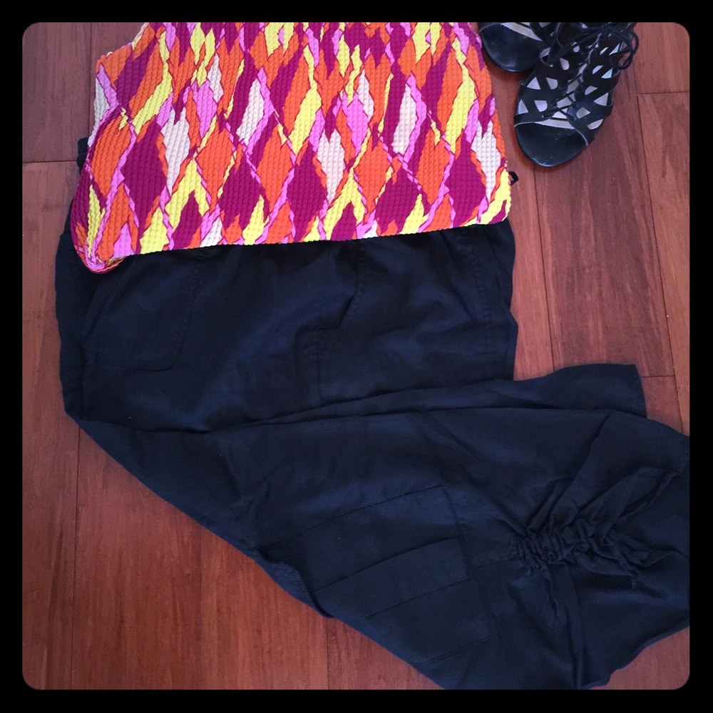 Lane Bryant: Black Capri/Ankle Pants Sz 18/20 NWOT