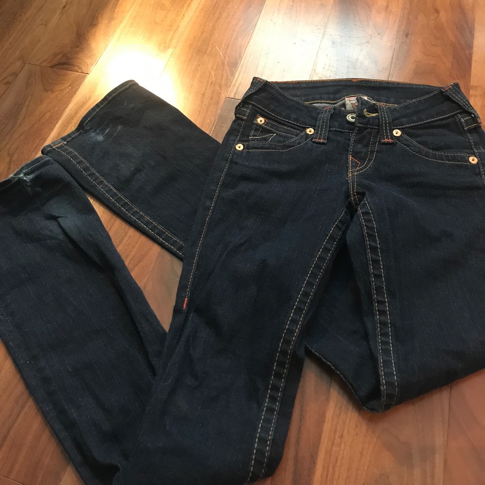 True Religion jeans, original hem
