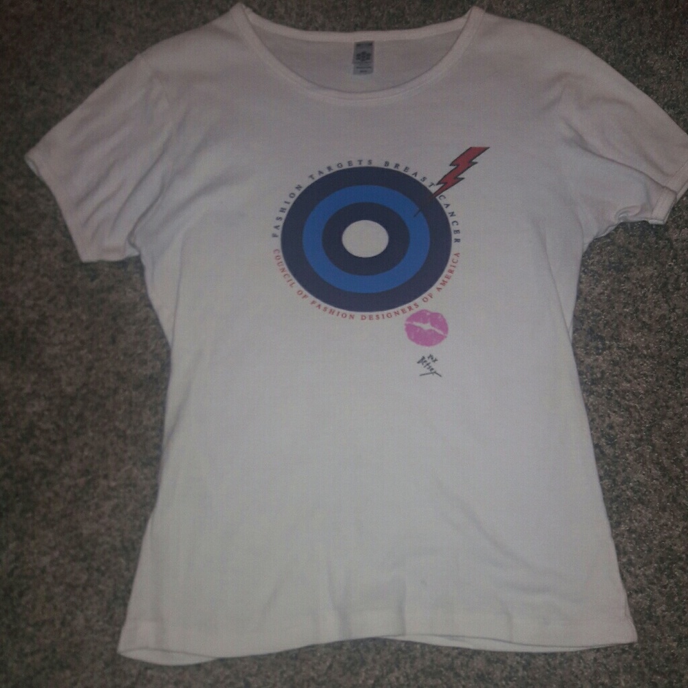 Betsey Johnson Breast Cancer T Shirt