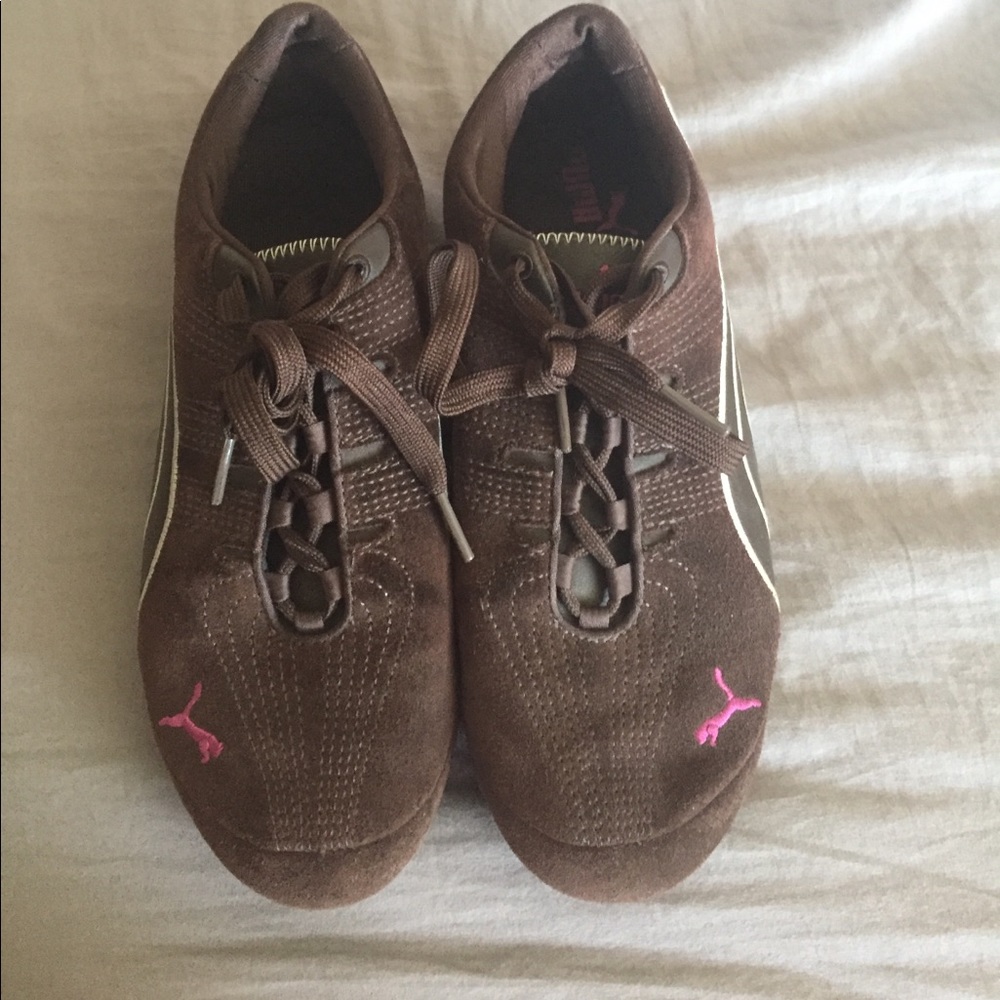 Dark Brown Women's PUMA Sneakers