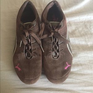 Dark Brown Women's PUMA Sneakers