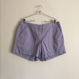 jcrew powder blue chino shorts