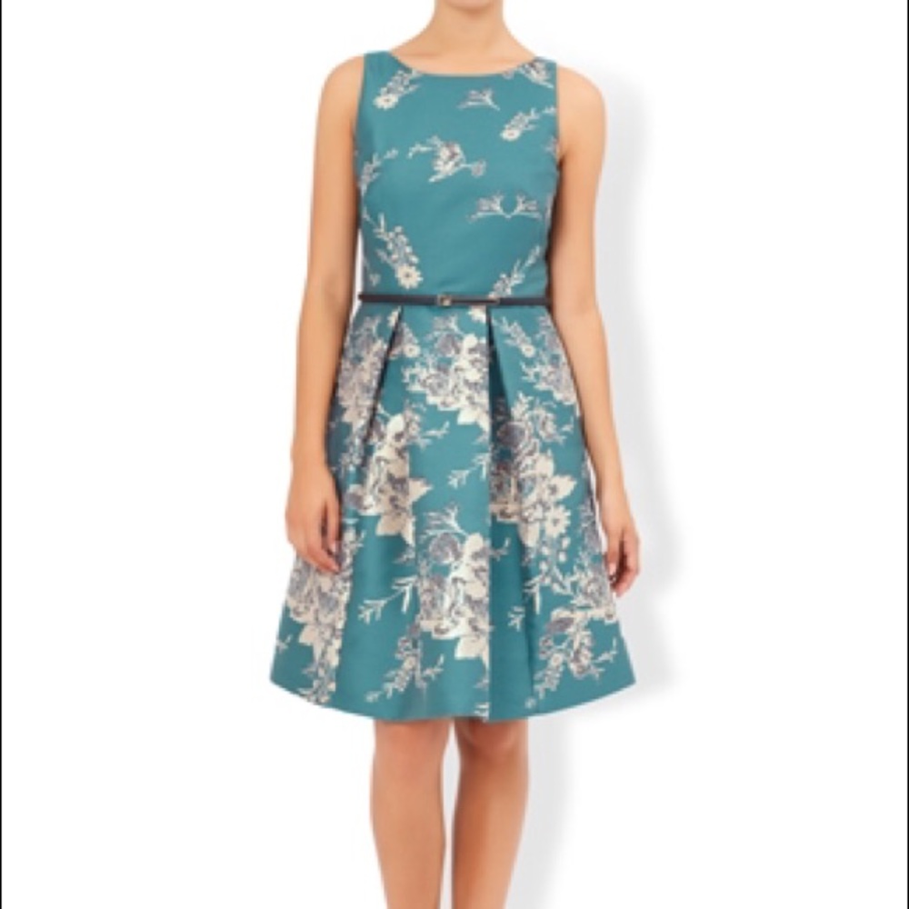 Monsoon Sapphira Jacquard dress NWT