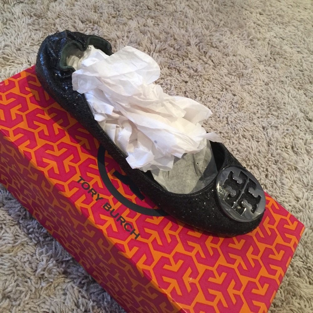 Tory Burch Glitter Flats