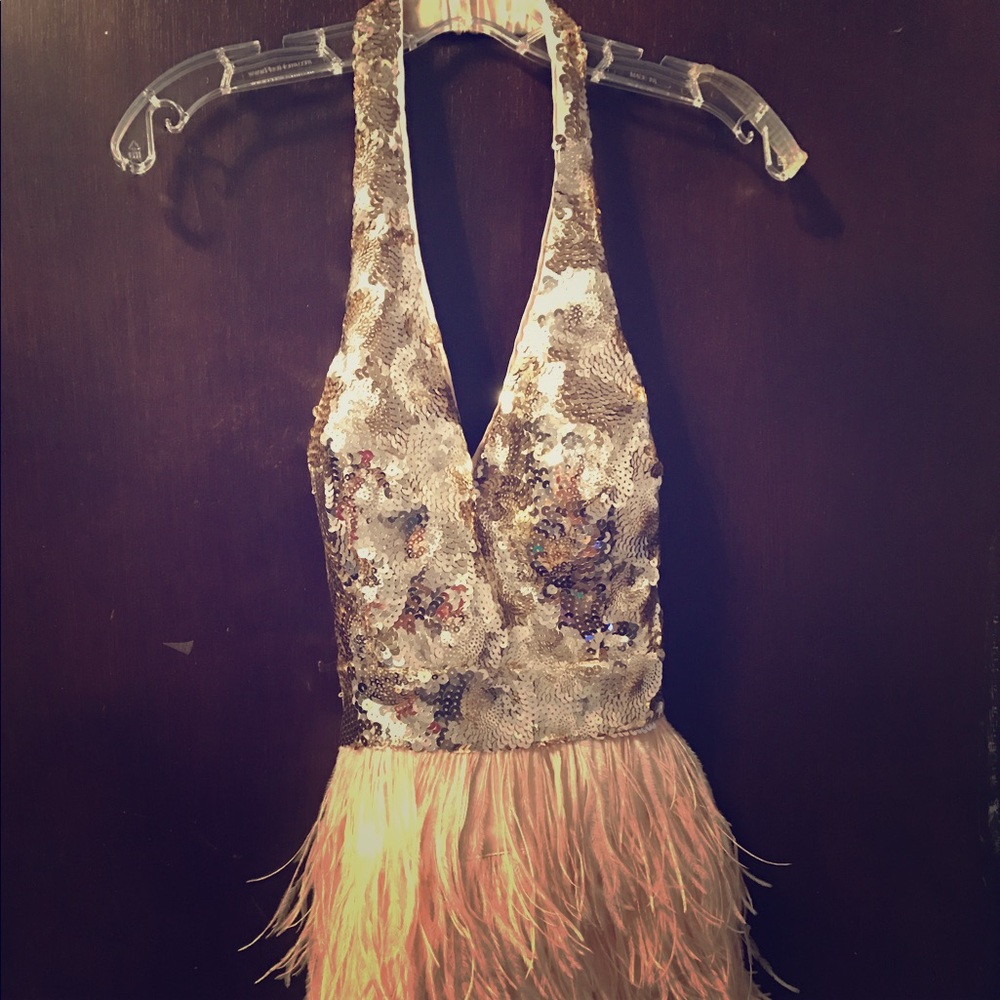 Feather dress