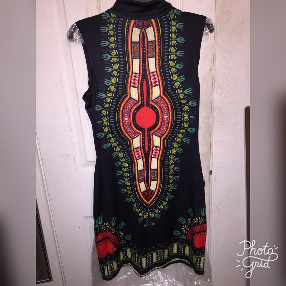 Dashiki inspired dress