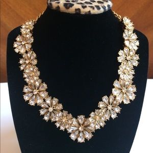 🔥LAST Kate Spade Clear As Crystal Floral Necklace