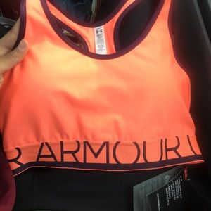 Under Armour mid-impact sports bra