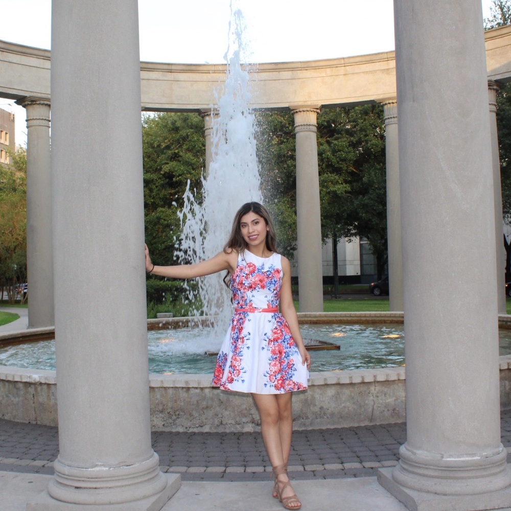 Flowery dress