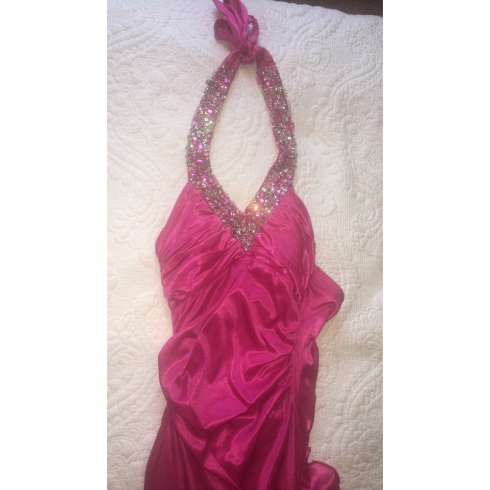 Pink prom dress