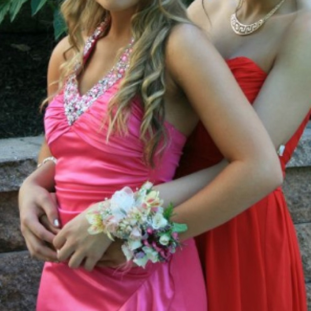 Pink prom dress - Picture 3 of 7
