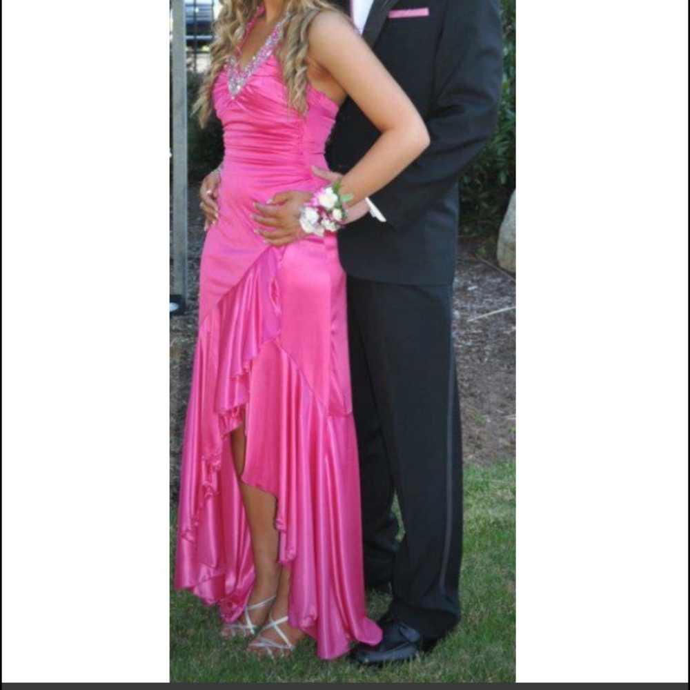 Pink prom dress - Picture 5 of 7