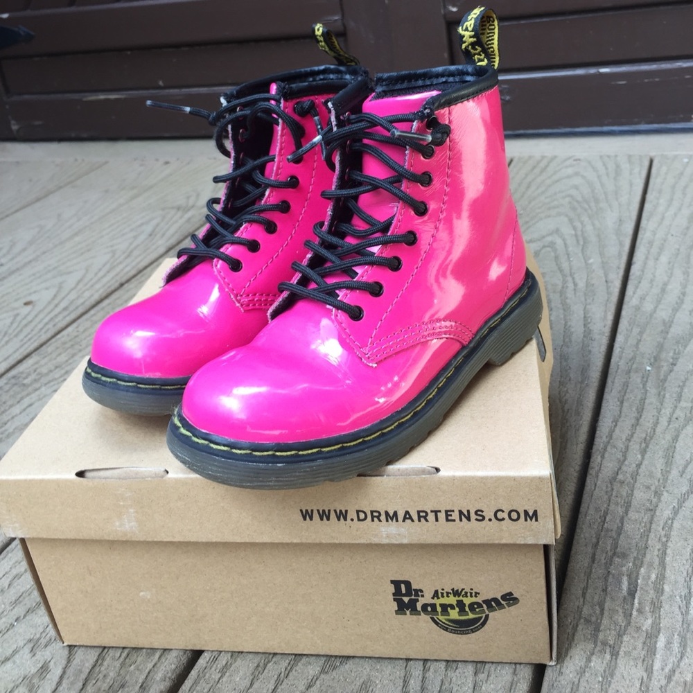 Dr. Martens Pink Boots