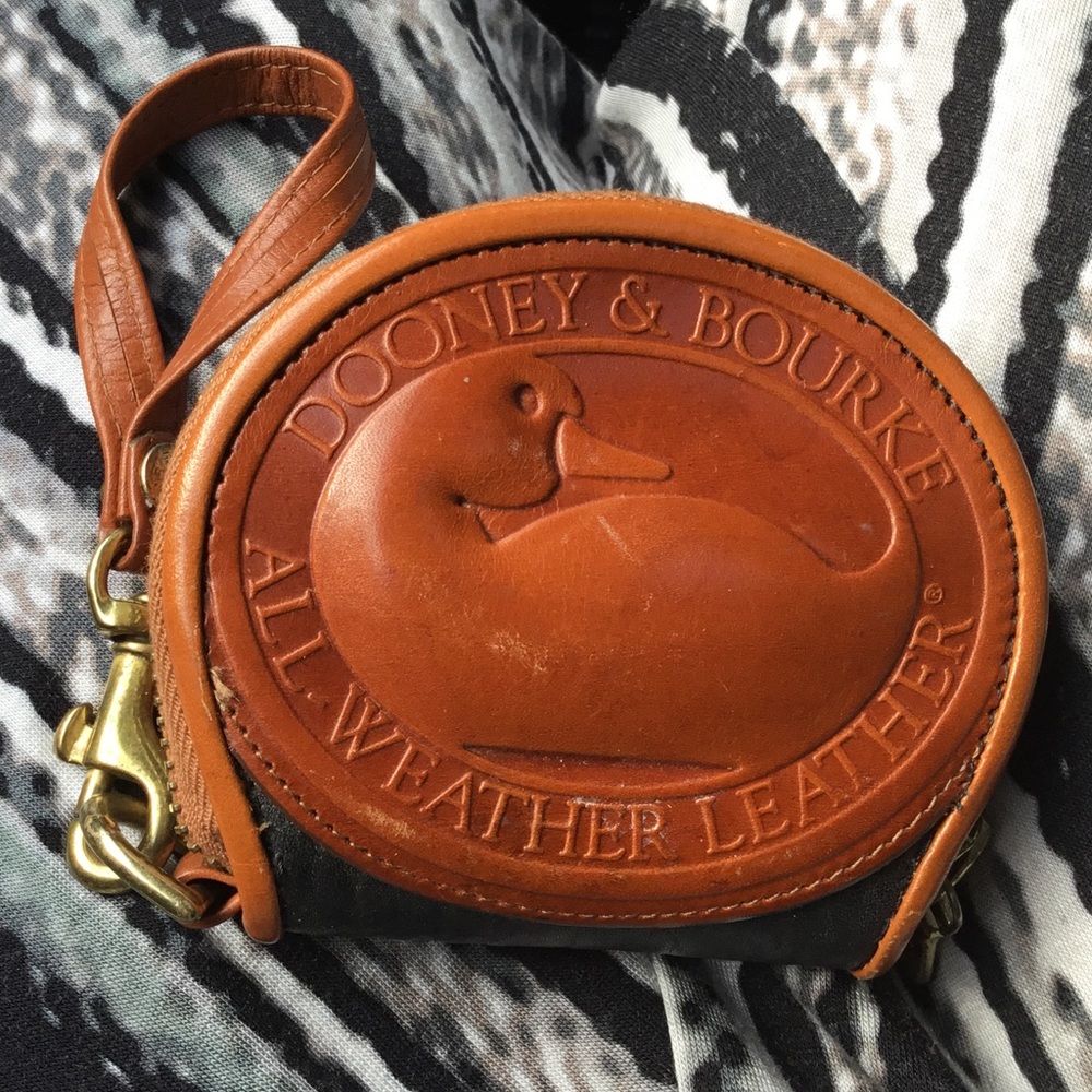 Dooney & Bourke All Weather Leather Coin Wallet.