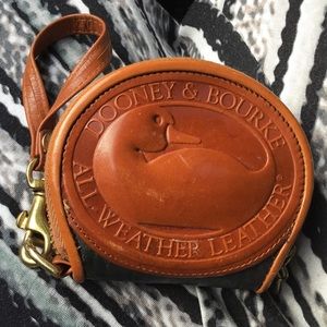 Dooney & Bourke All Weather Leather Coin Wallet.