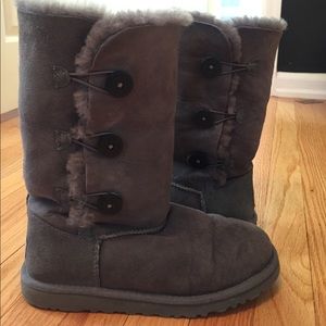 AUTHENTIC bailey button uggs (tall)