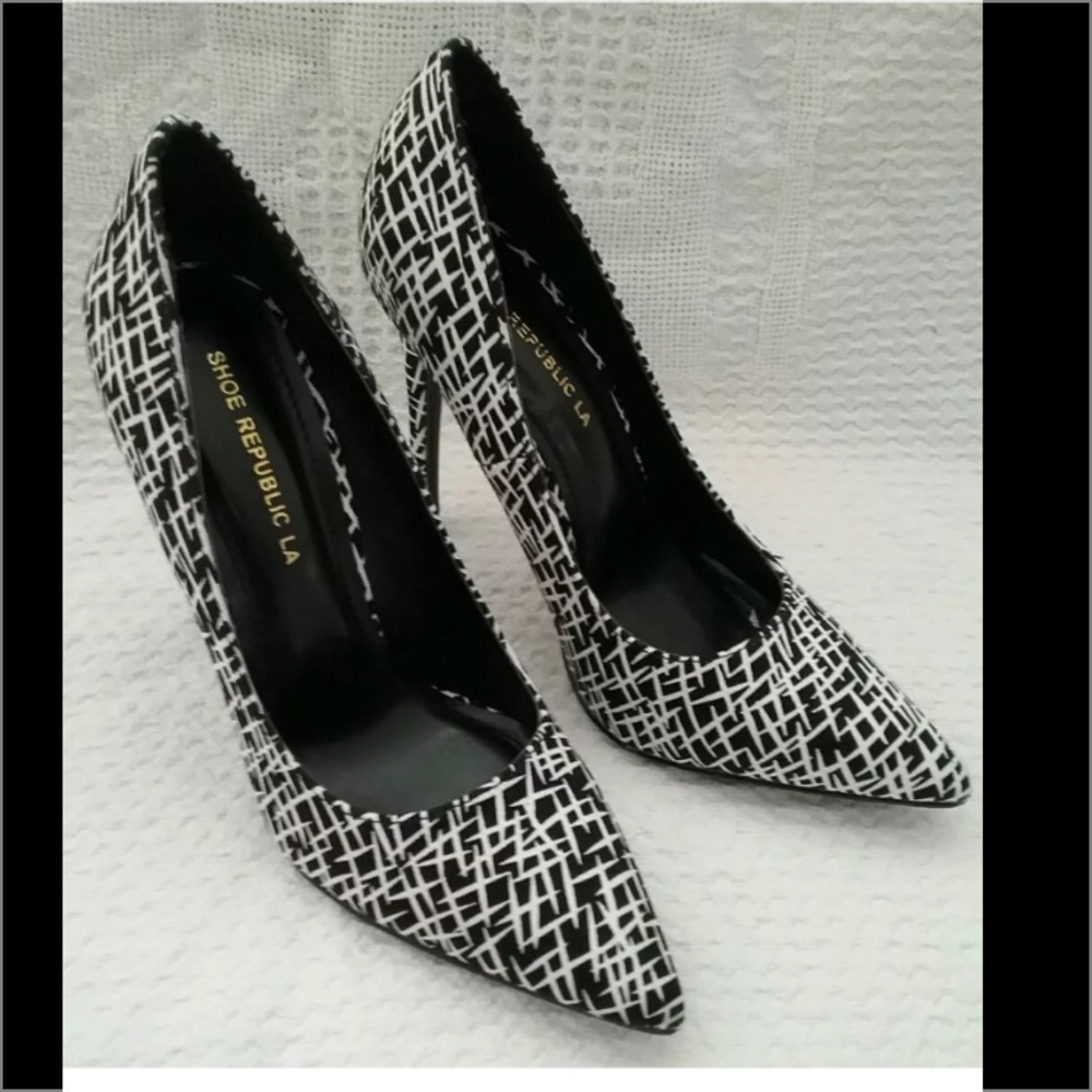 Shoe Republic LA POINTY PUMP NICKLE