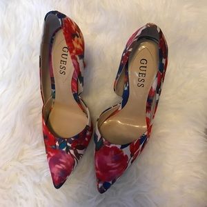 Guess Floral Heels