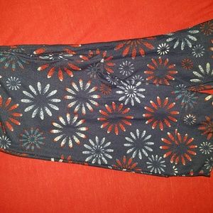 LuLaRoe Americana OS fireworks leggings
