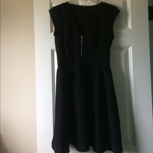 black h&m dress