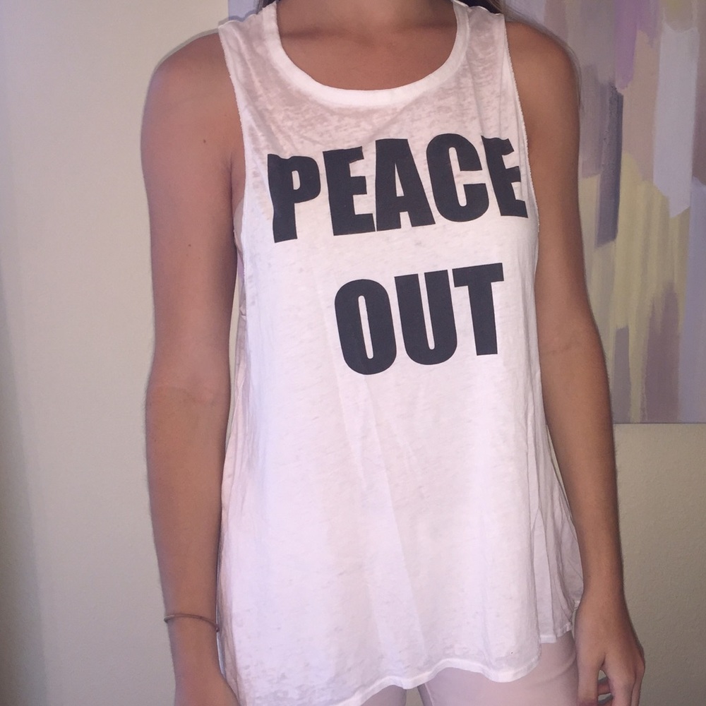 "Peace Out" Tank