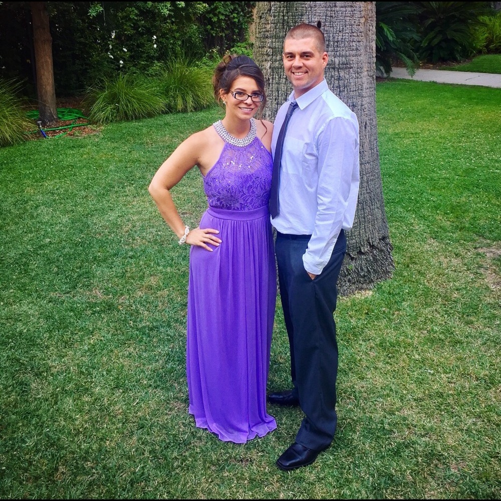 Formal Lavender Dress (bridesmaid)